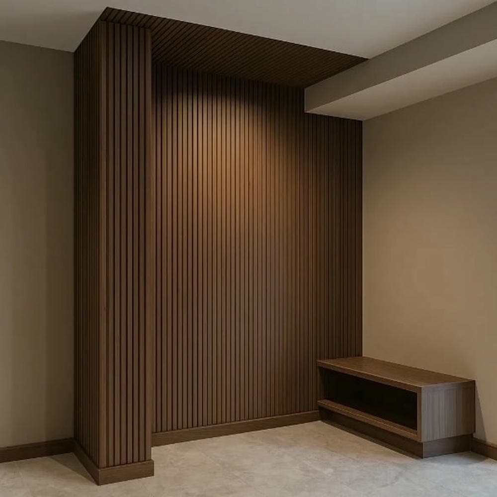 Fluted wall project photo 105