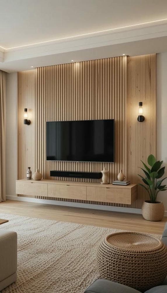 Fluted wall project photo 115