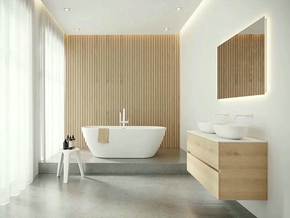 Fluted wall project photo 116