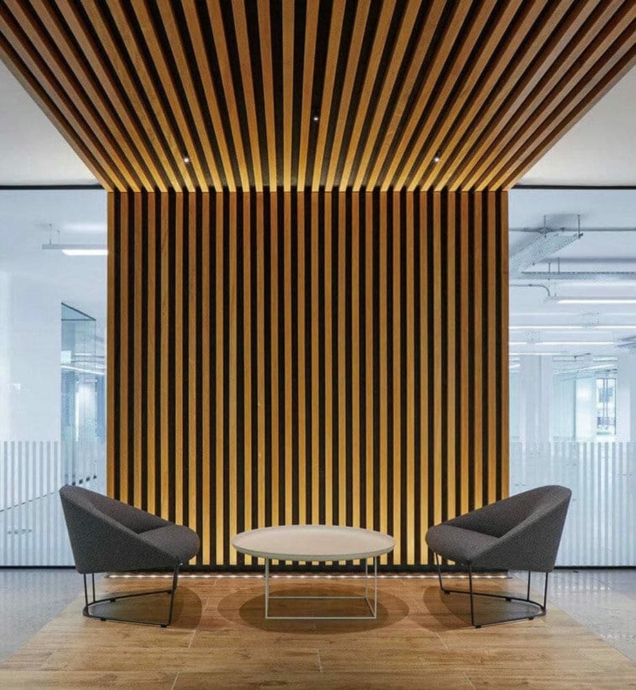 Fluted wall project photo 123
