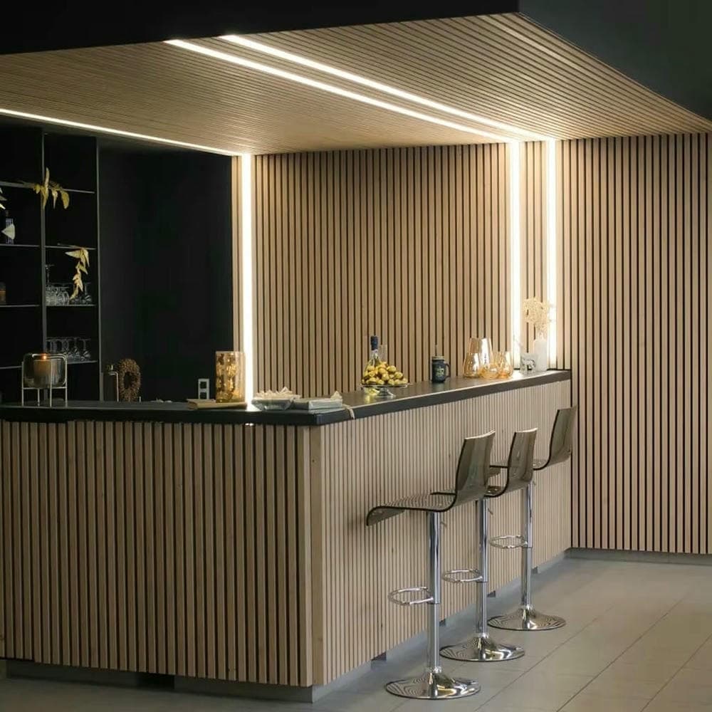 Fluted wall project photo 129