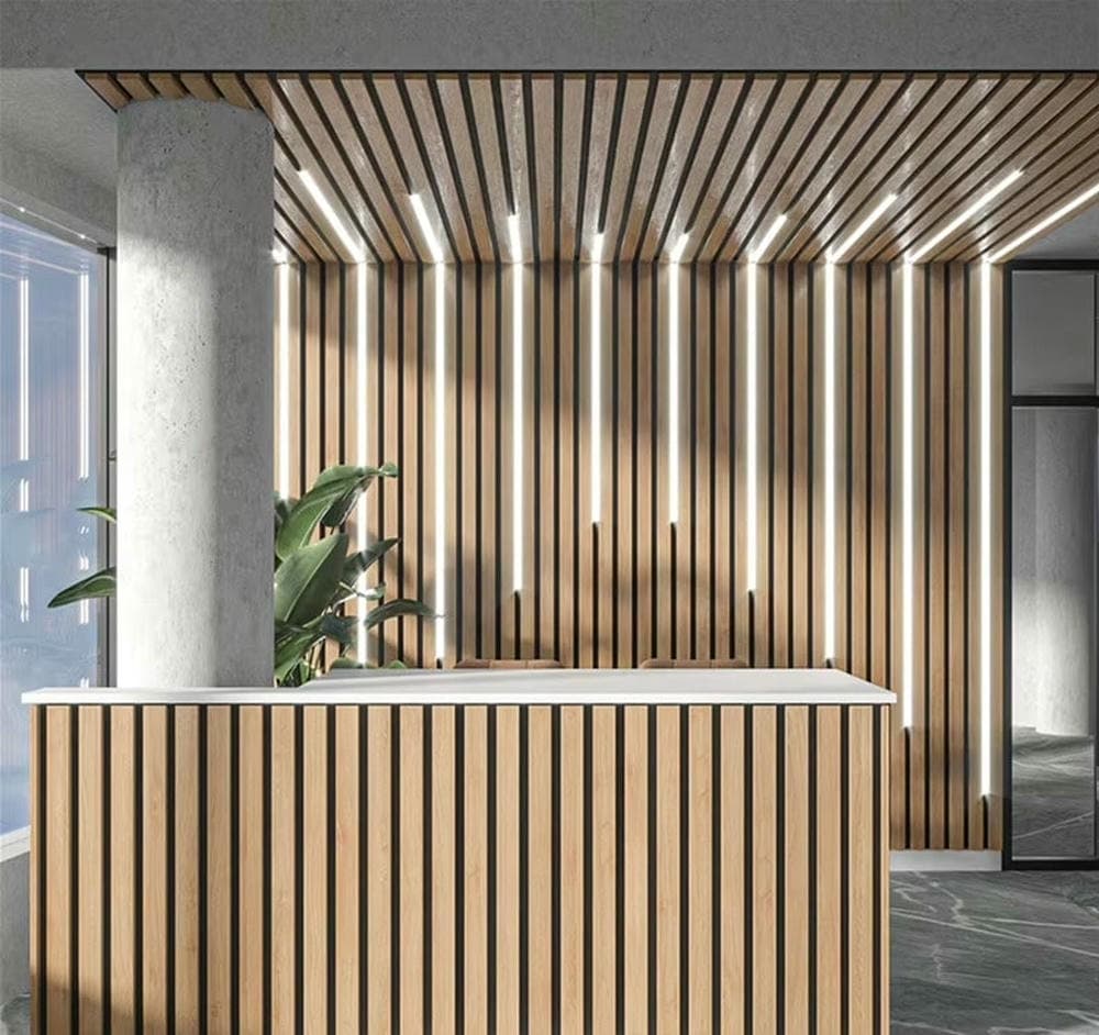 Fluted wall project photo 130