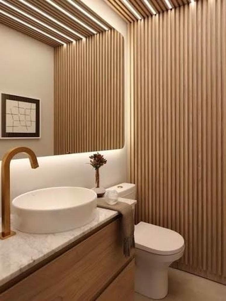 Fluted wall project photo 134