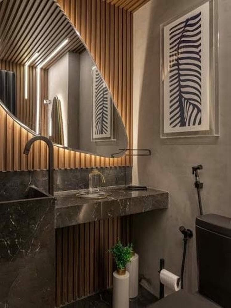Fluted wall project photo 135