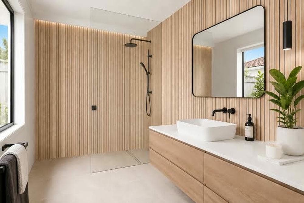 Fluted wall project photo 138