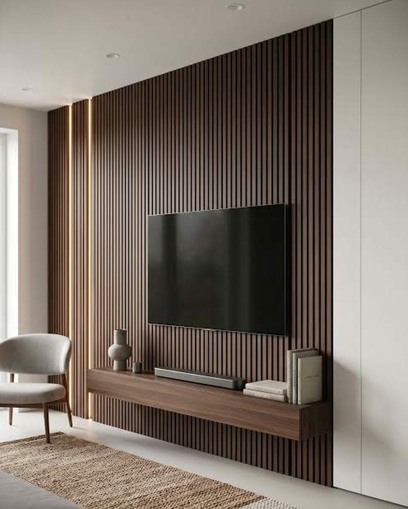 Fluted wall project photo 146