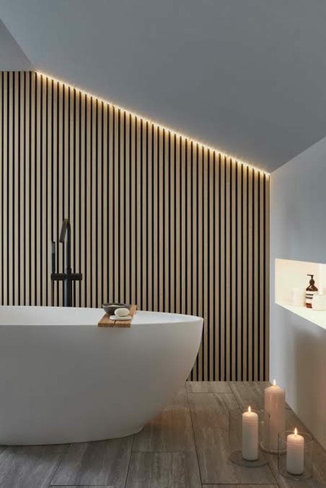 Fluted wall project photo 147
