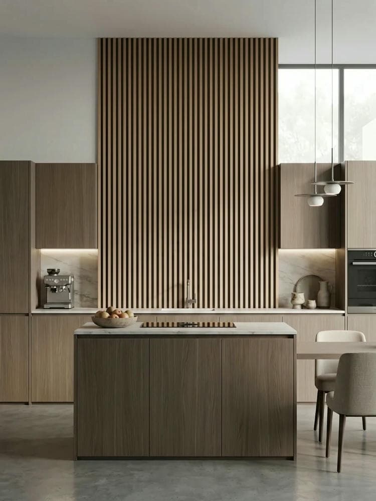 Fluted wall project photo 153