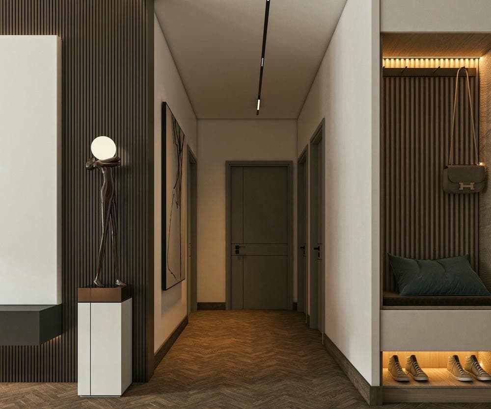 Fluted wall project photo 162