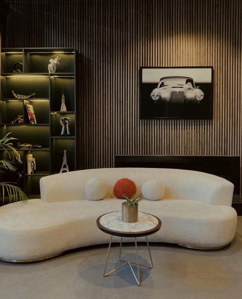 Fluted wall project photo 173