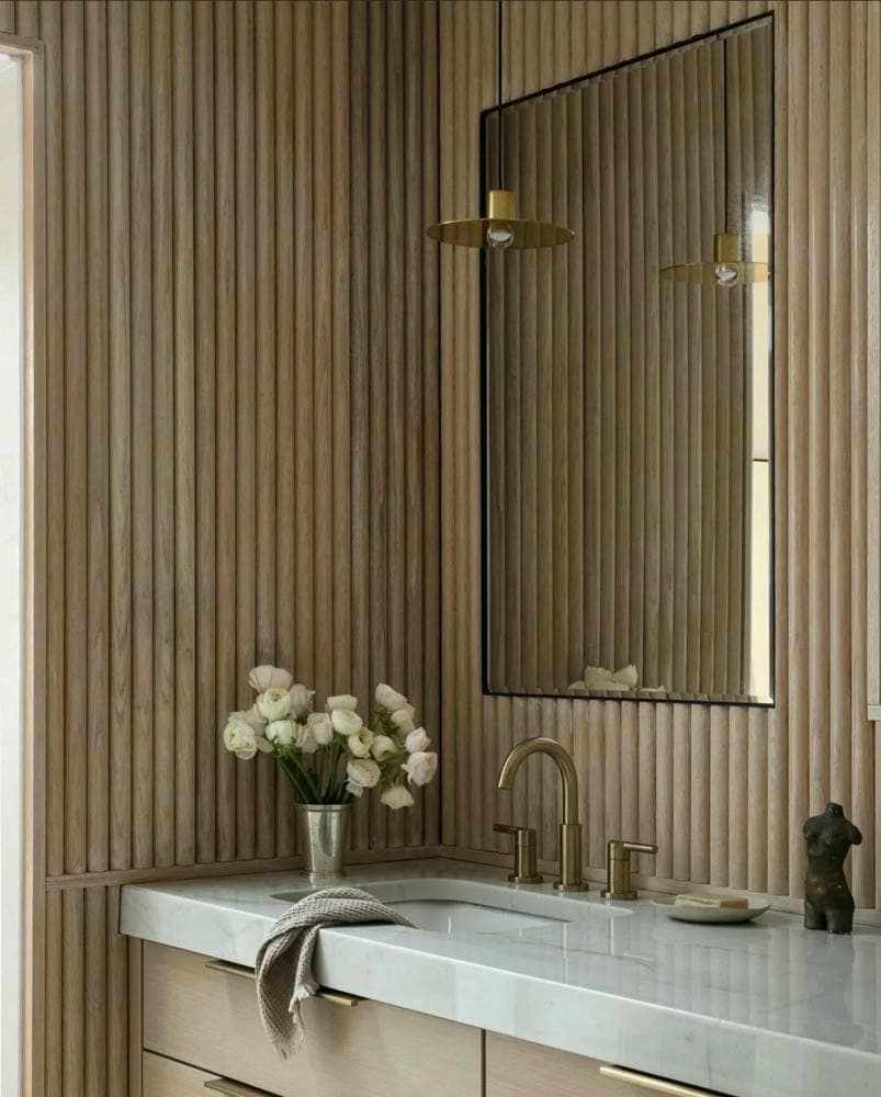 Fluted wall project photo 194