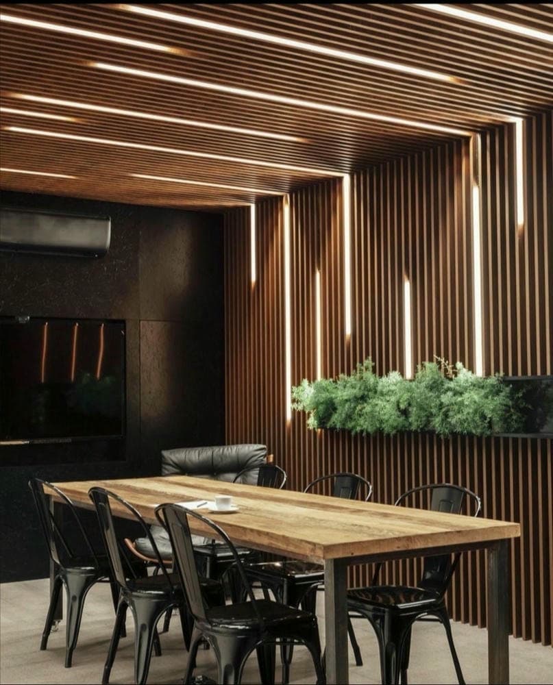 Fluted wall project photo 206